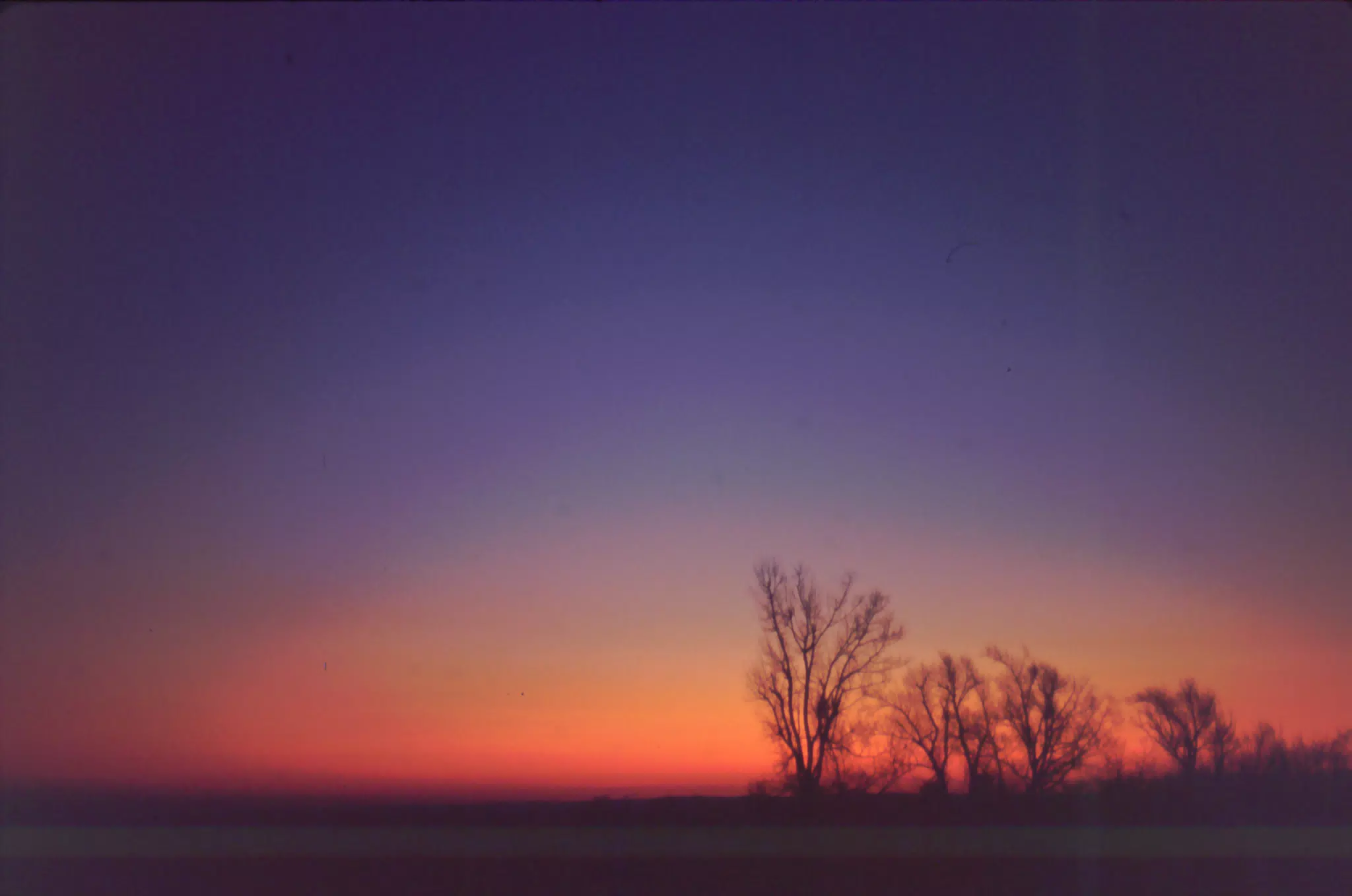 Sunset over Genesee Valley