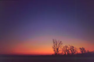 Sunset over Genesee Valley