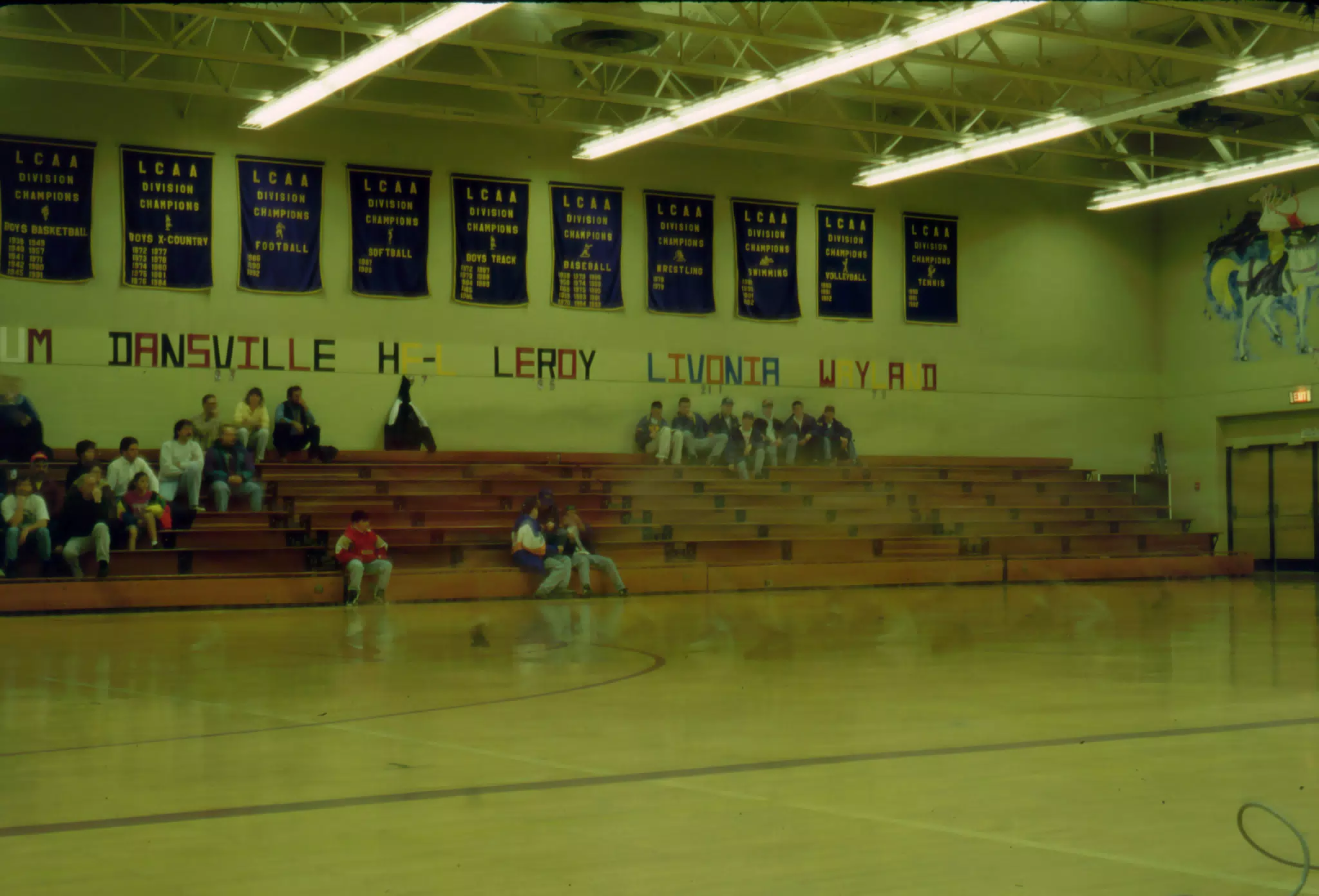 Ghostly Basketball Players