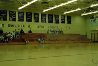 Ghostly Basketball Players