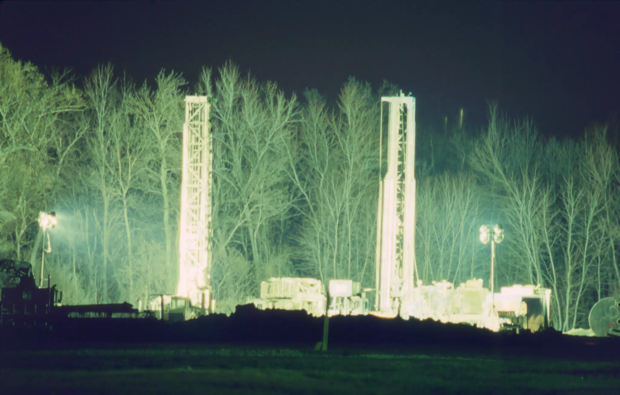 Retsof Salt Mine Drilling After Mine Collapse