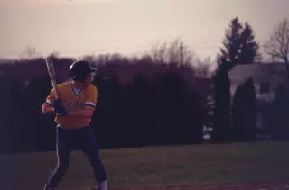 Nate Parker Playing Baseball