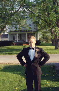 Eric Millen Before York Junior Prom 1994