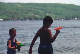 Jeremy Richardson at Conesus Lake