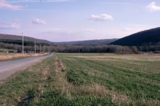 Road to Wellsville through Southern Tier