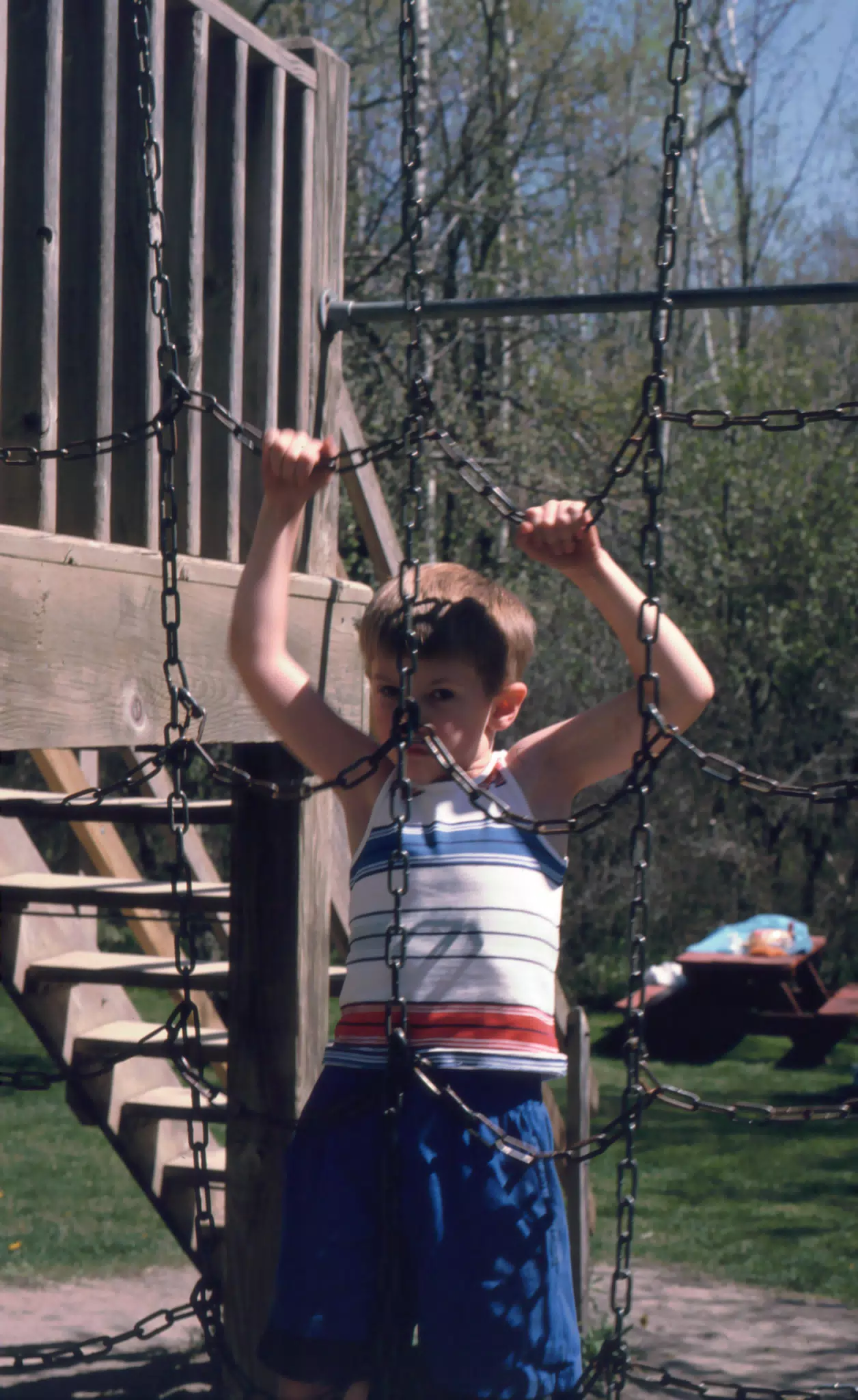 Jeremy Richardson on Playground at Genesee County Park