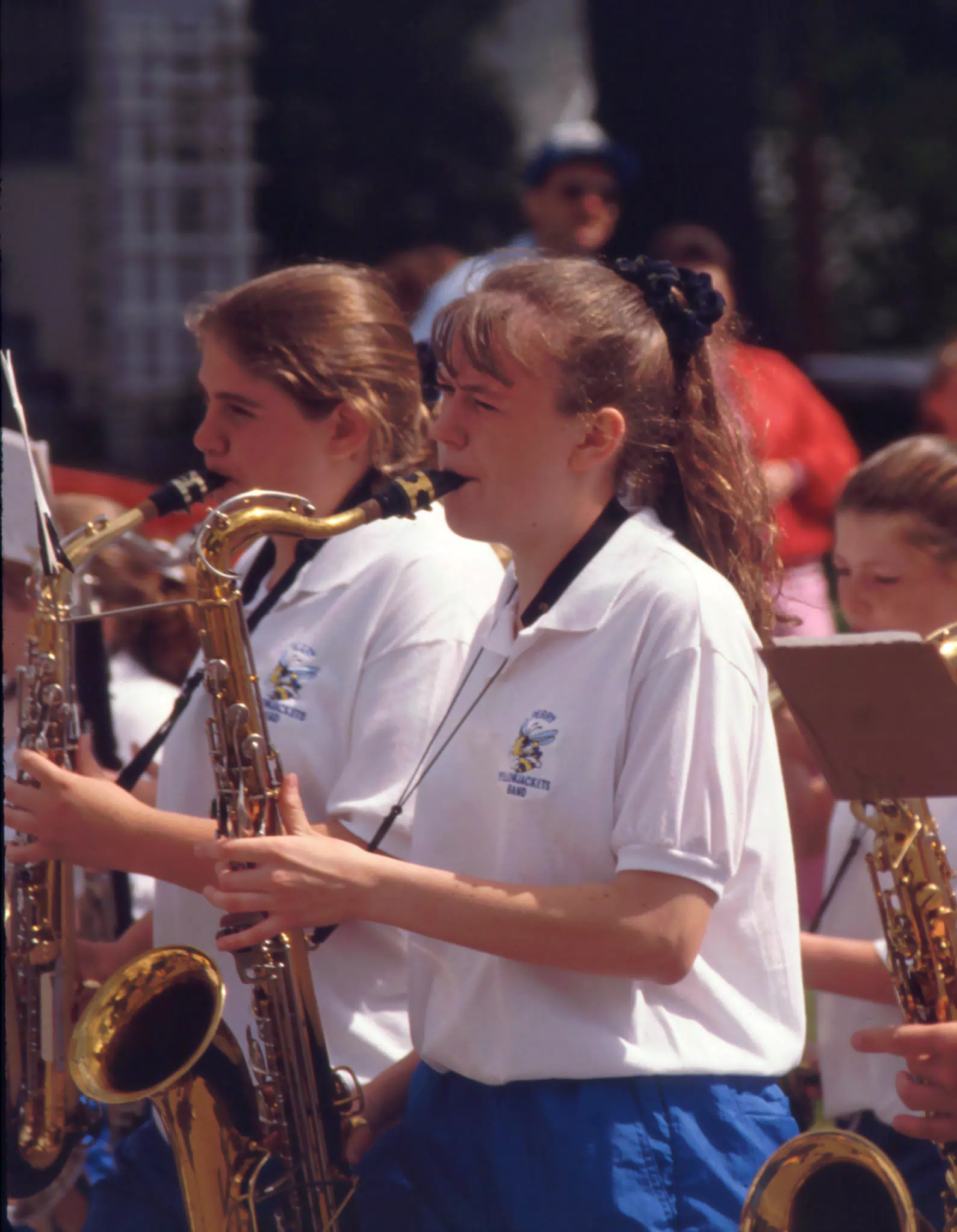 Perry Marching Band - Erin Parker on Saxaphone