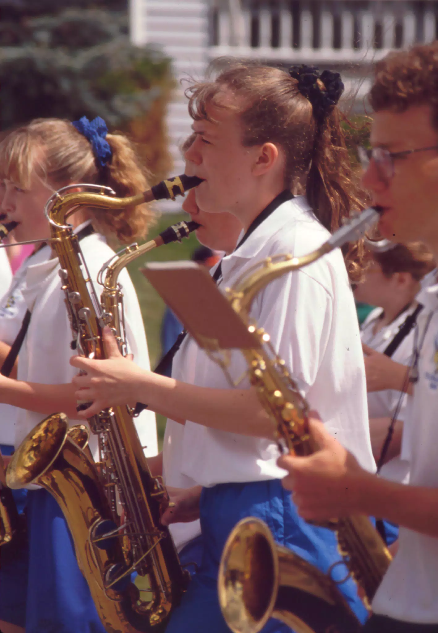 Perry Marching Band - Erin Parker on Saxaphone