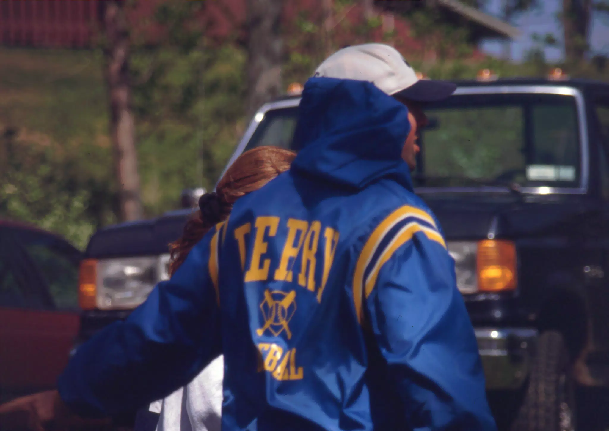 Nate Parker and Jennifer Alexander Watching Perry High School Marching Band
