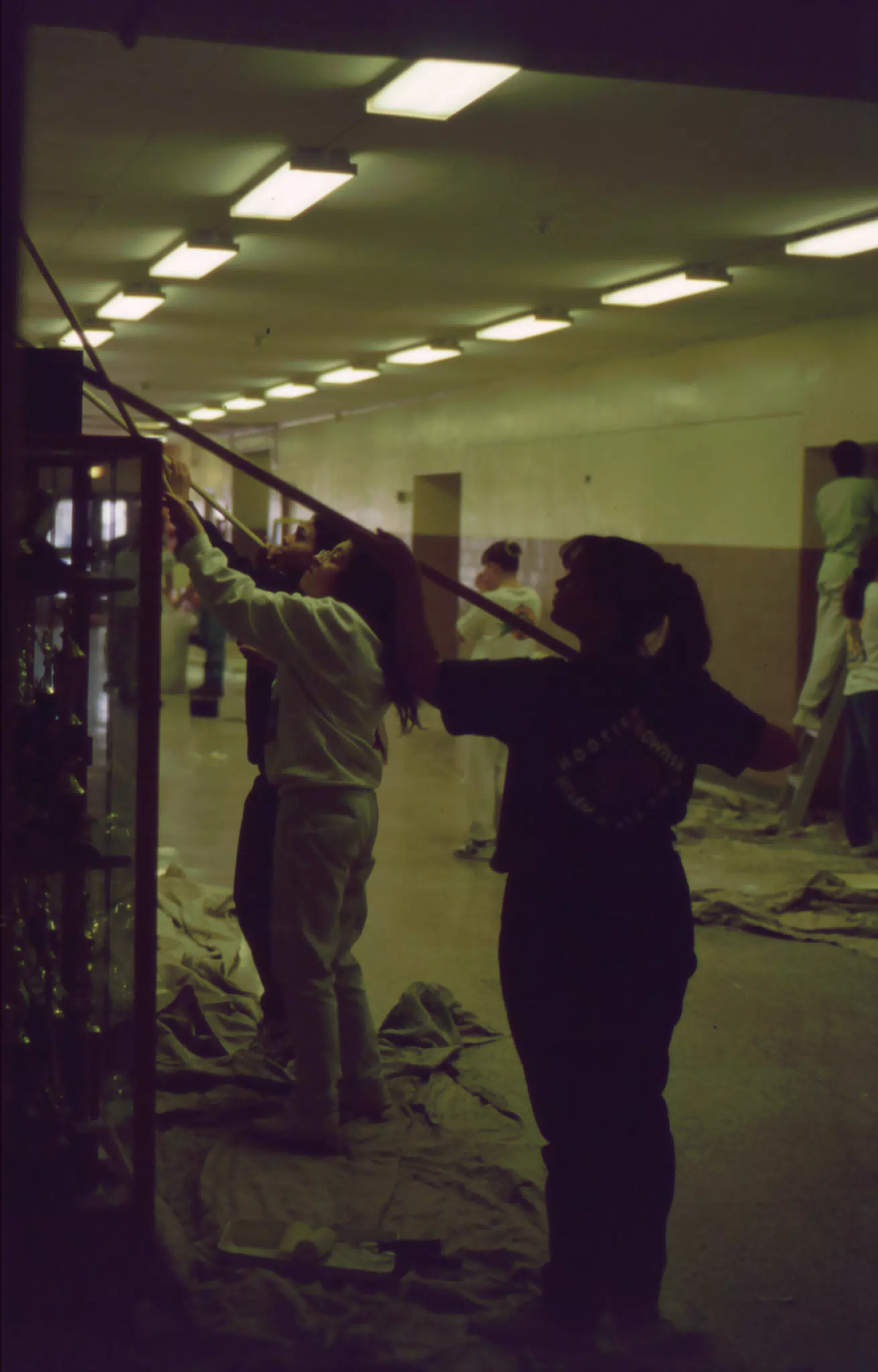 Working at Perry High School