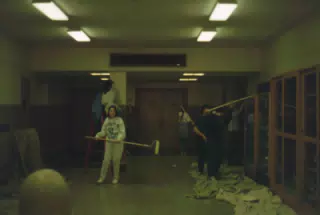 Working at Perry High School