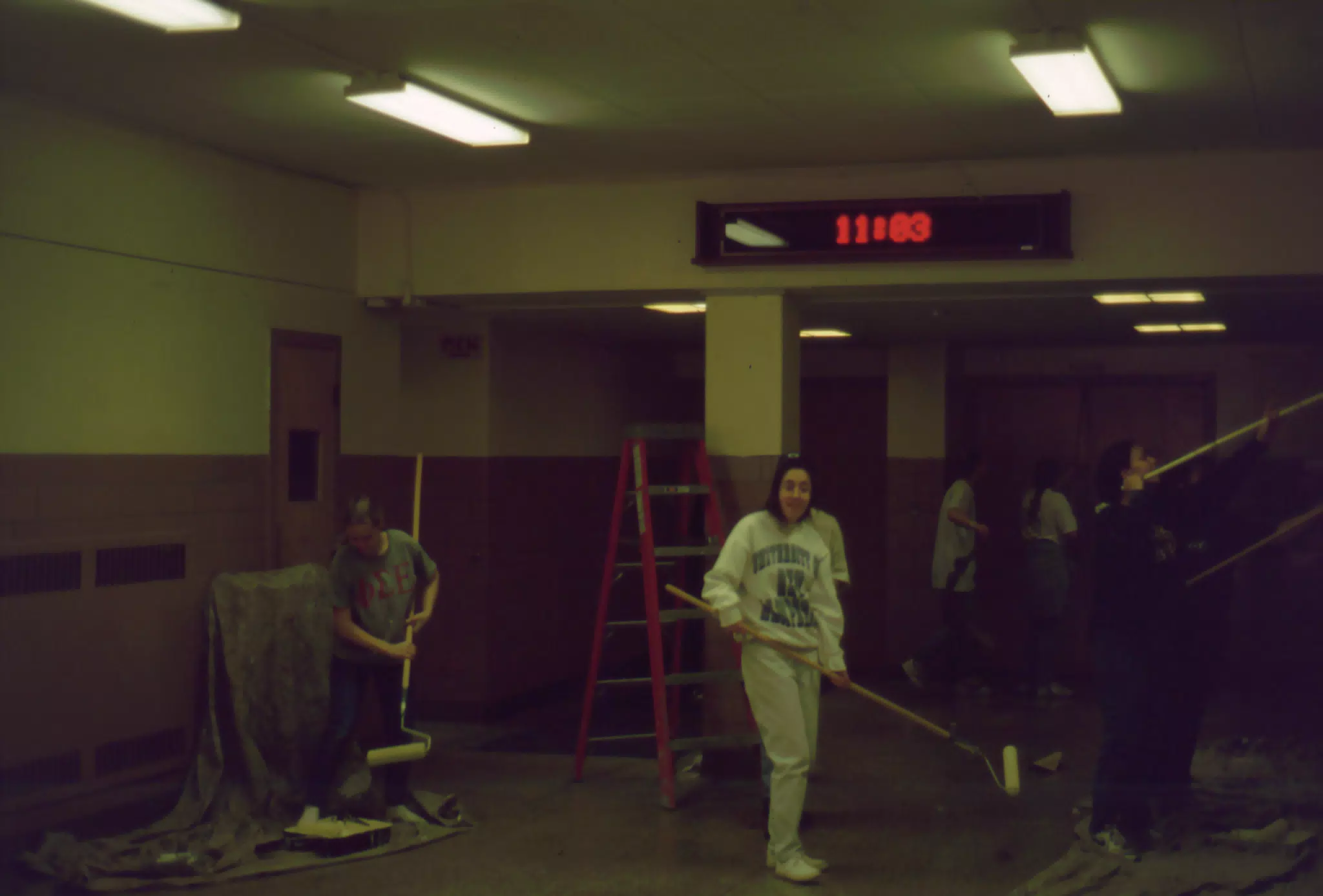 Working at Perry High School