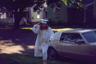 Leanne Cooley at Her Graduation