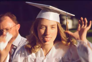 Leanne Cooley at Her Graduation
