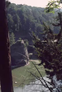 Genesee River Gorge in Letchworth State Park, New York