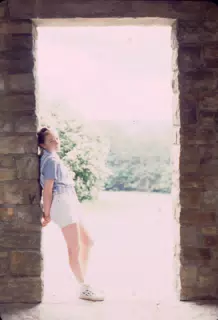 Leanne Cooley in Allegany State Park