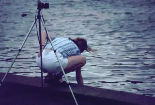 Leanne Cooley in Long Point State Park