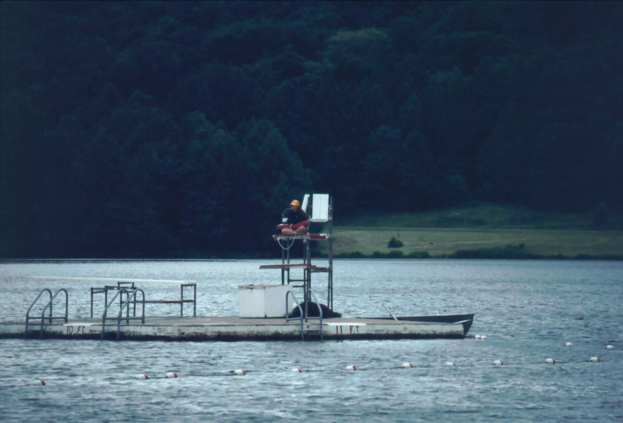 Swimmers at Long Point State Park, NY
