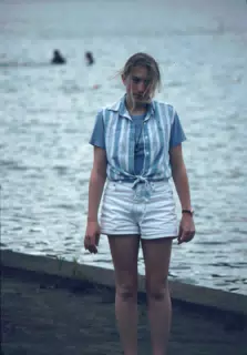 Leanne Cooley in Long Point State Park
