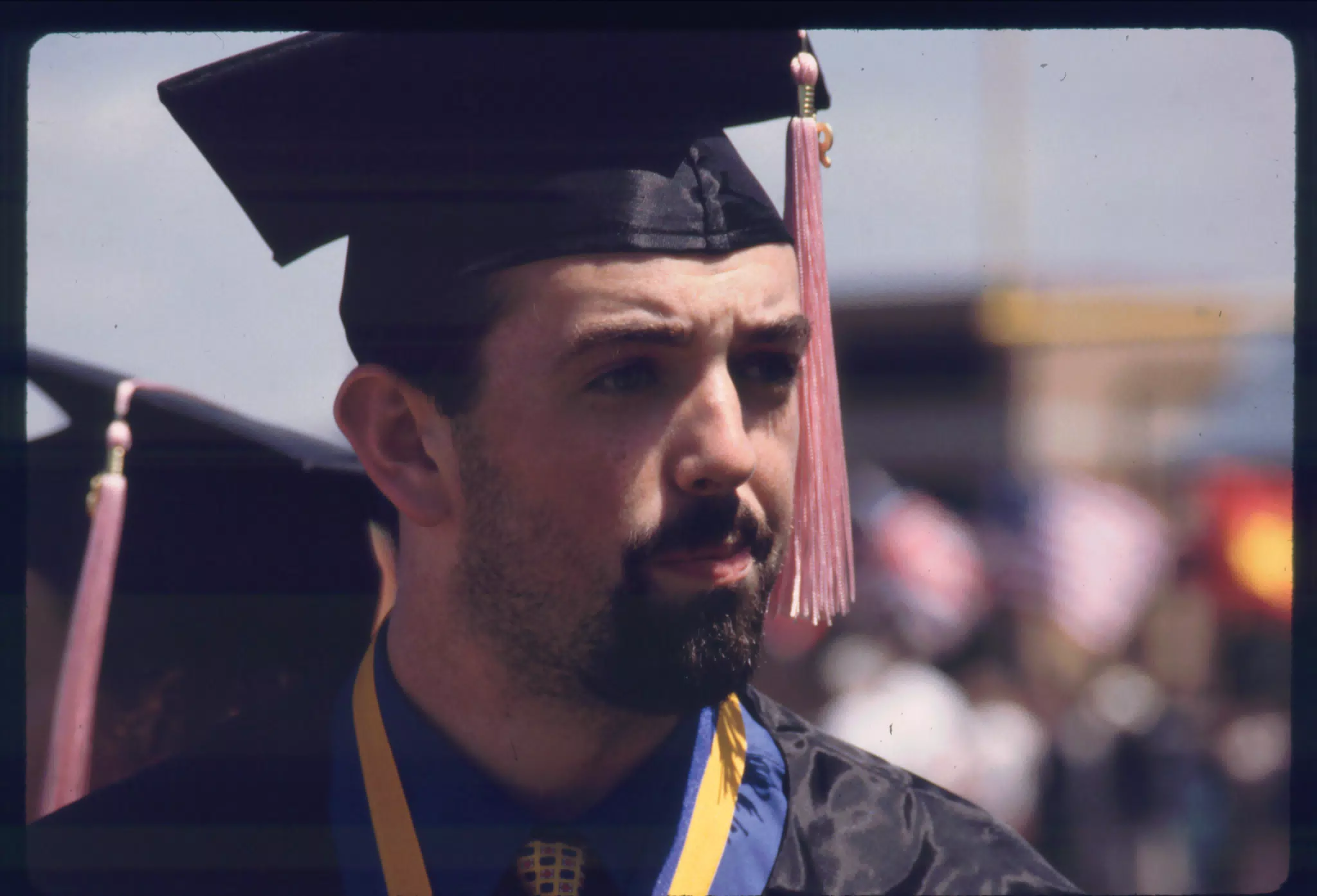 Nathan Parker at his graduation from Ithaca College, 1998