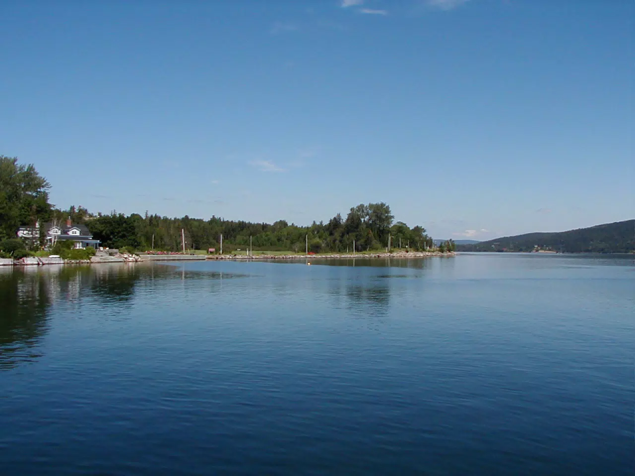 Bras D'Or Lake from Baddeck, NS