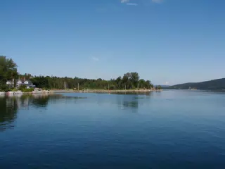 Bras D'Or Lake from Baddeck, NS