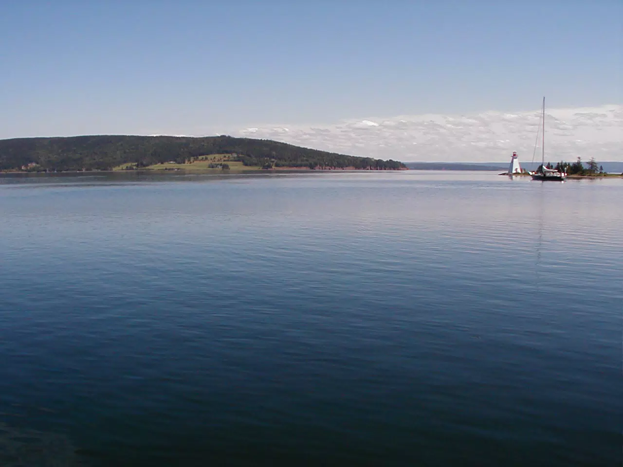 Bras D'Or Lake from Baddeck, NS