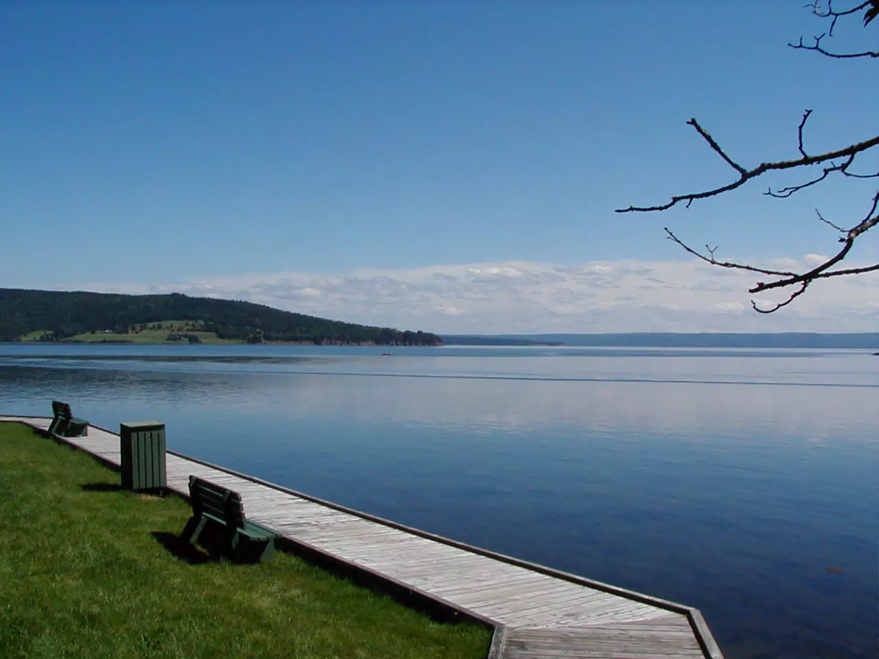 Bras D'Or Lake from Baddeck, NS