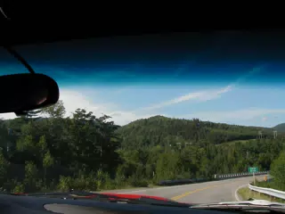 Crossing Indian Brook on the Cabot Trail, NS