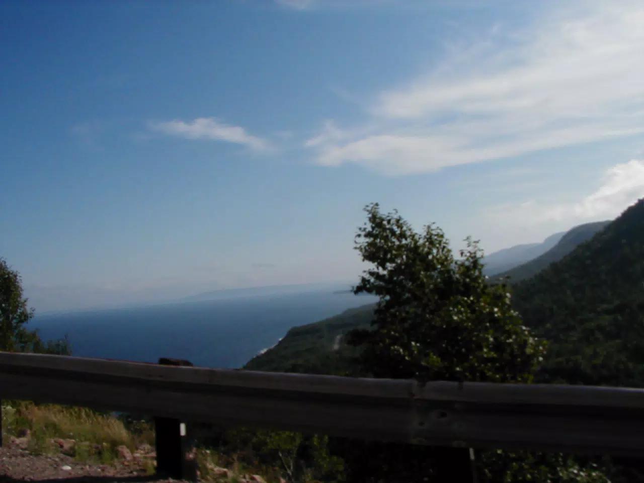 Atlantic Ocean from the Cape Breton Highlands