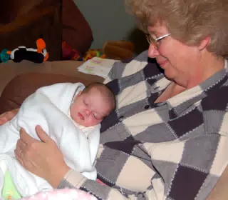 Liesl with her Great Aunt Sharon