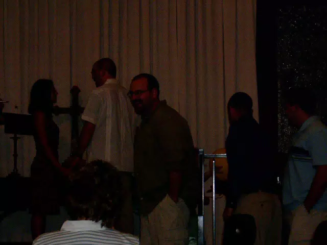 Scott Alan Miller at Nate and Tammy's Wedding Rehearsal