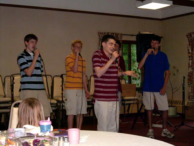 Musical Performance at Nate and Tammy's Rehearsal Dinner
