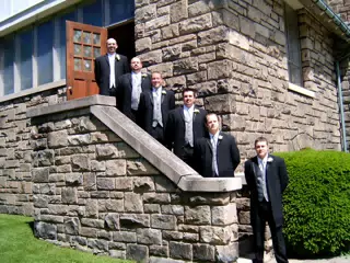 The Groomsmen at Nate and Tammy's Wedding