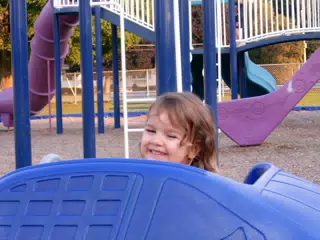 Emily Grice on Playground in Frankfort, NY