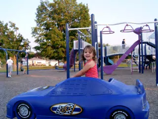 Emily Grice on Playground in Frankfort, NY