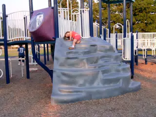 Emily Grice on Playground in Frankfort, NY