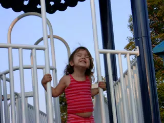 Emily Grice on Playground in Frankfort, NY