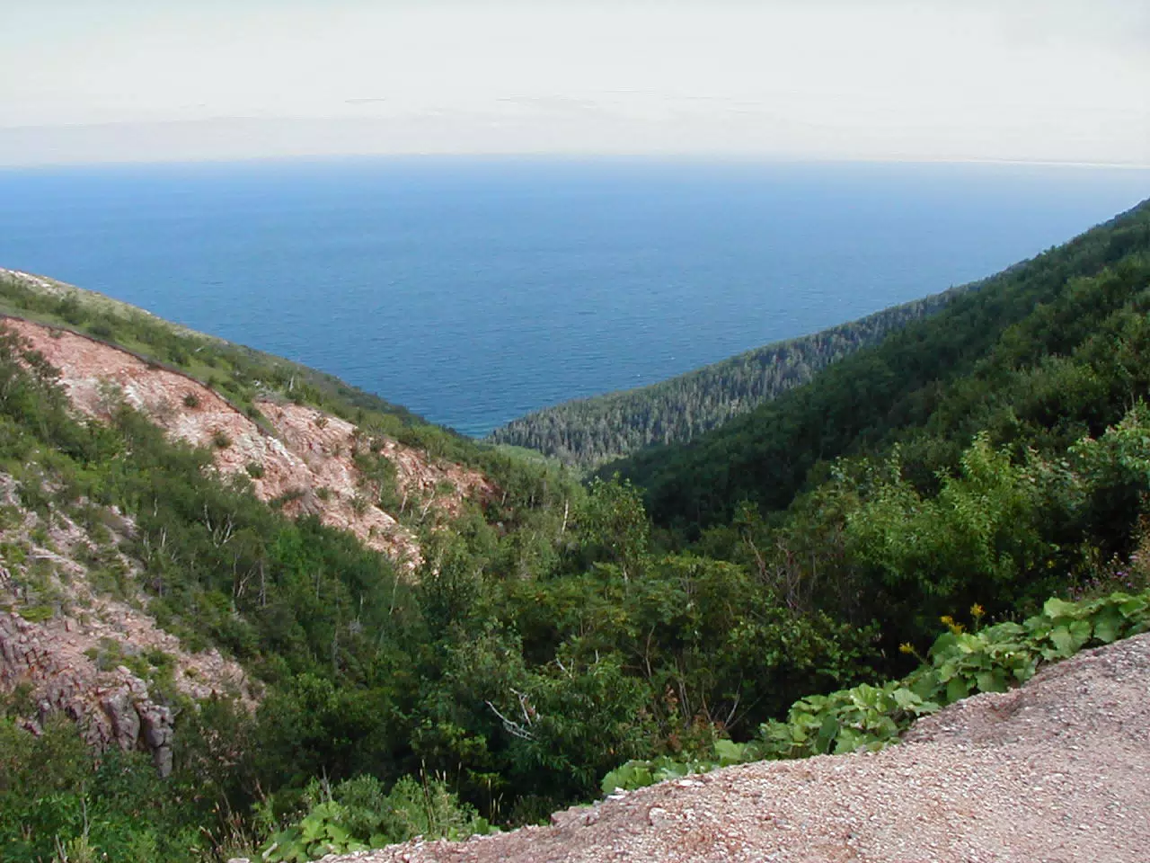 Atlantic Ocean from the Cape Breton Highlands
