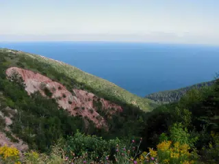 Atlantic Ocean from the Cape Breton Highlands
