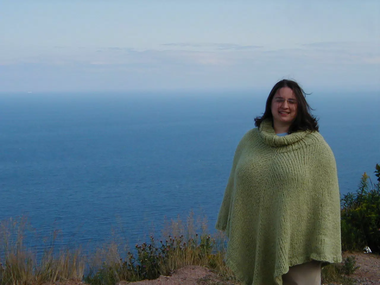 Dominica Miller in the Cape Breton Highlands