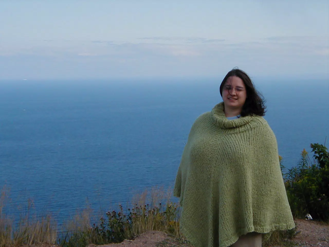 Dominica Miller in the Cape Breton Highlands