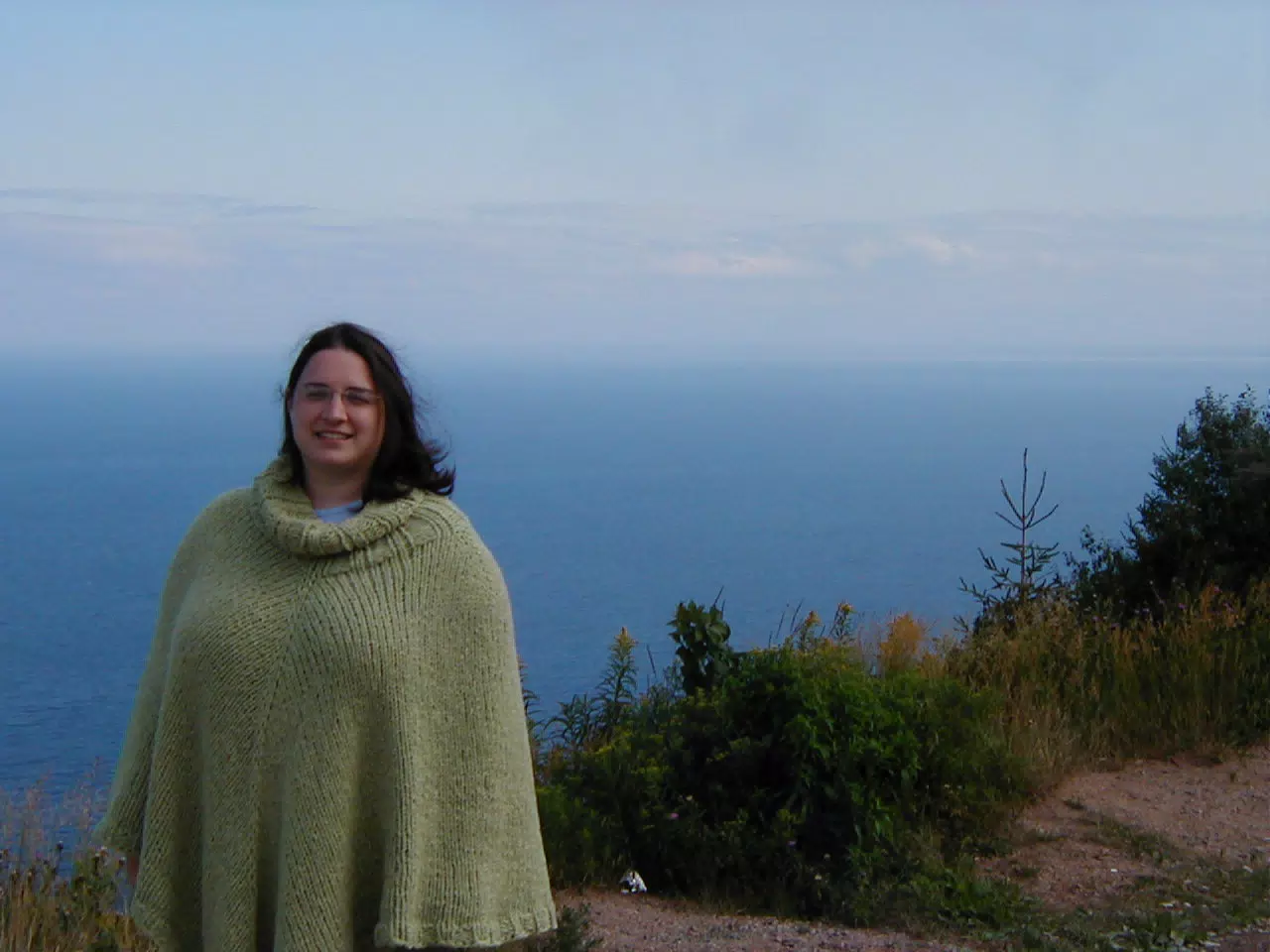Dominica Miller in the Cape Breton Highlands