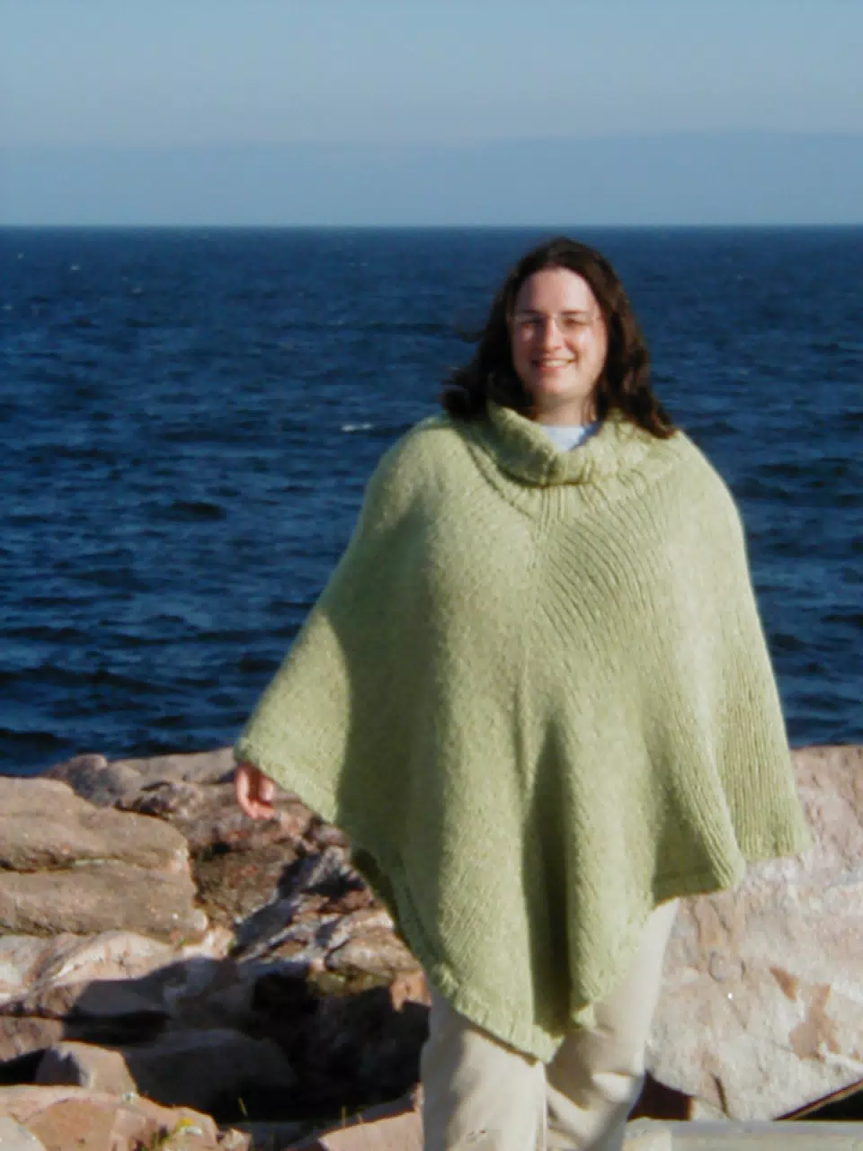 Dominica Miller in the Cape Breton Highlands