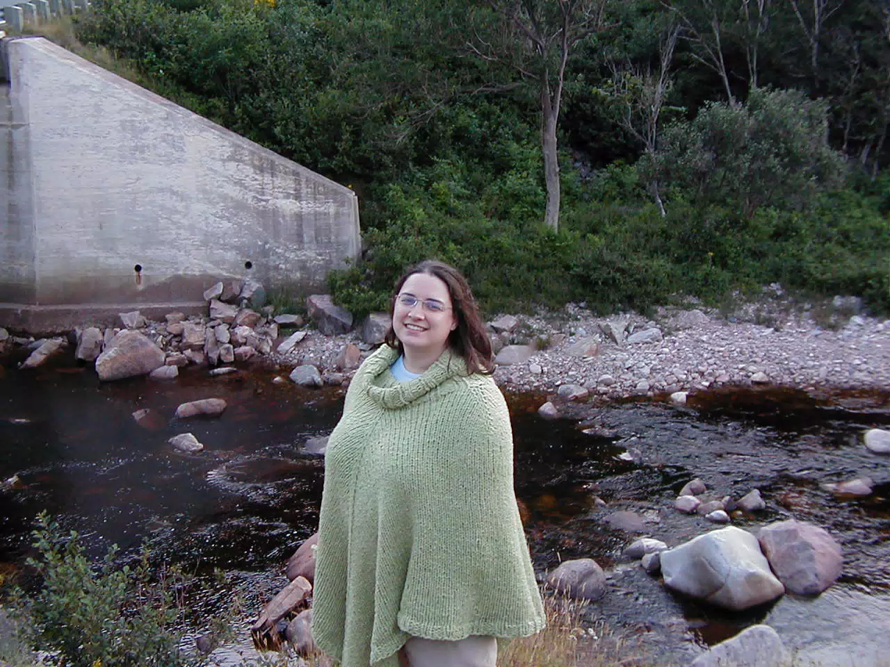 Dominica Miller in the Cape Breton Highlands