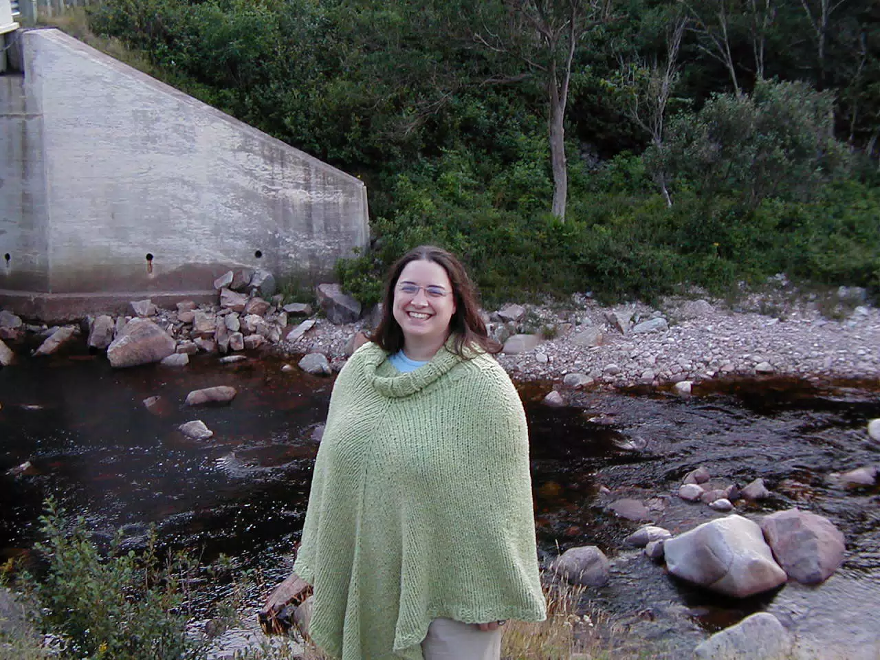 Dominica Miller in the Cape Breton Highlands
