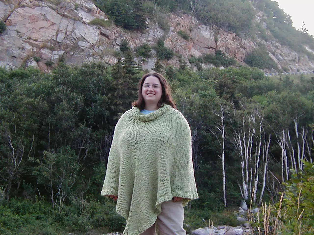 Dominica Miller in the Cape Breton Highlands