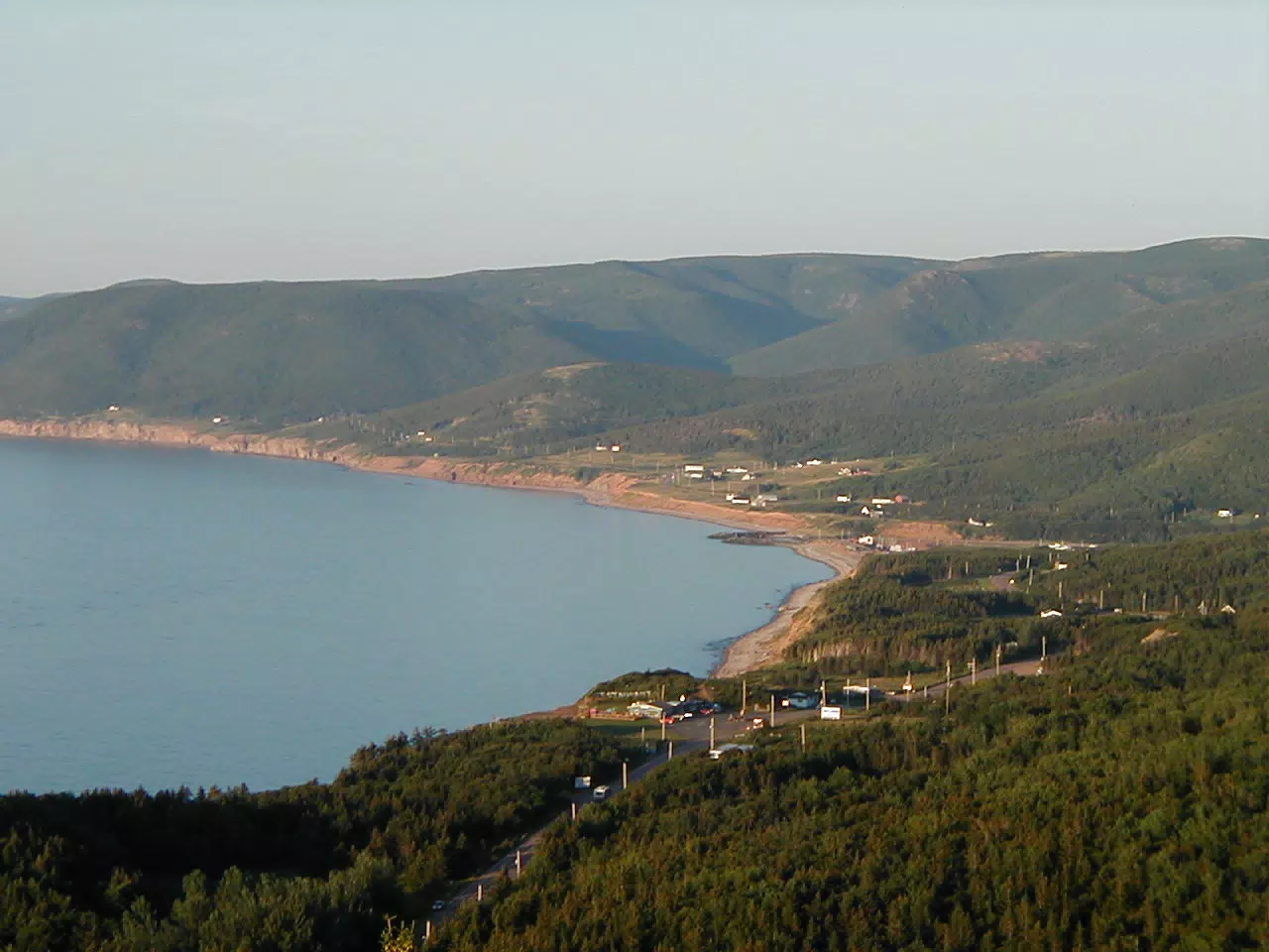Whales off of Cape Breton