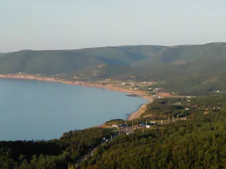 Whales off of Cape Breton