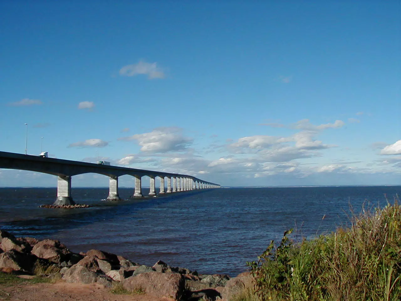 Confederation Bridge from New Brunswick